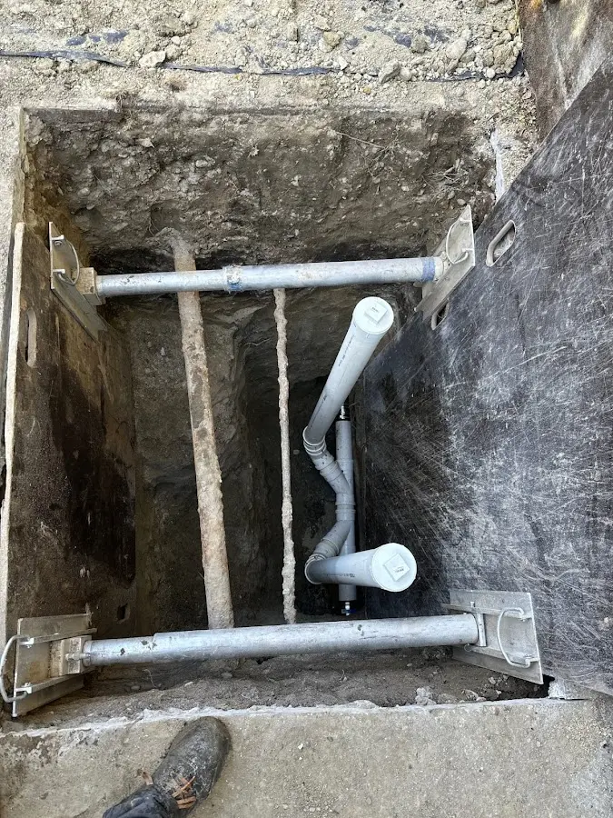 Experienced plumber completing Gas Line Repair work in Rochester